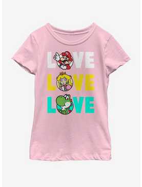 Nintendo Love Youth Girls T-Shirt, , hi-res