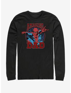 Marvel Spiderman Amazing Dad Long Sleeve T-Shirt, , hi-res