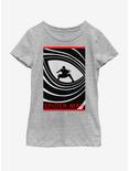 Marvel Spiderman Double O Spider Youth Girls T-Shirt, ATH HTR, hi-res