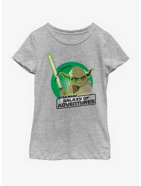 Star Wars Yoda Sun Youth Girls T-Shirt, , hi-res