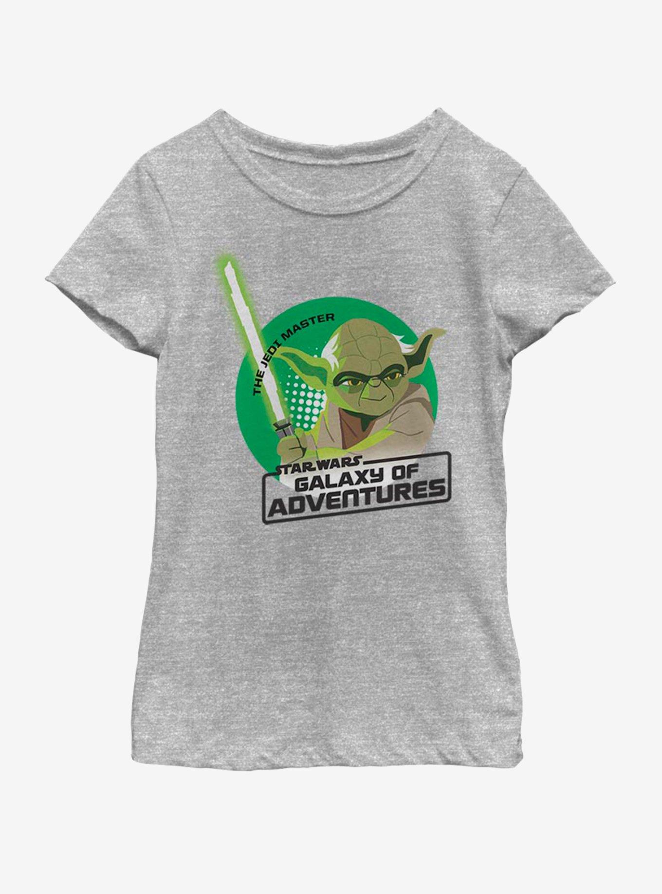 Star Wars Yoda Sun Youth Girls T-Shirt, , hi-res