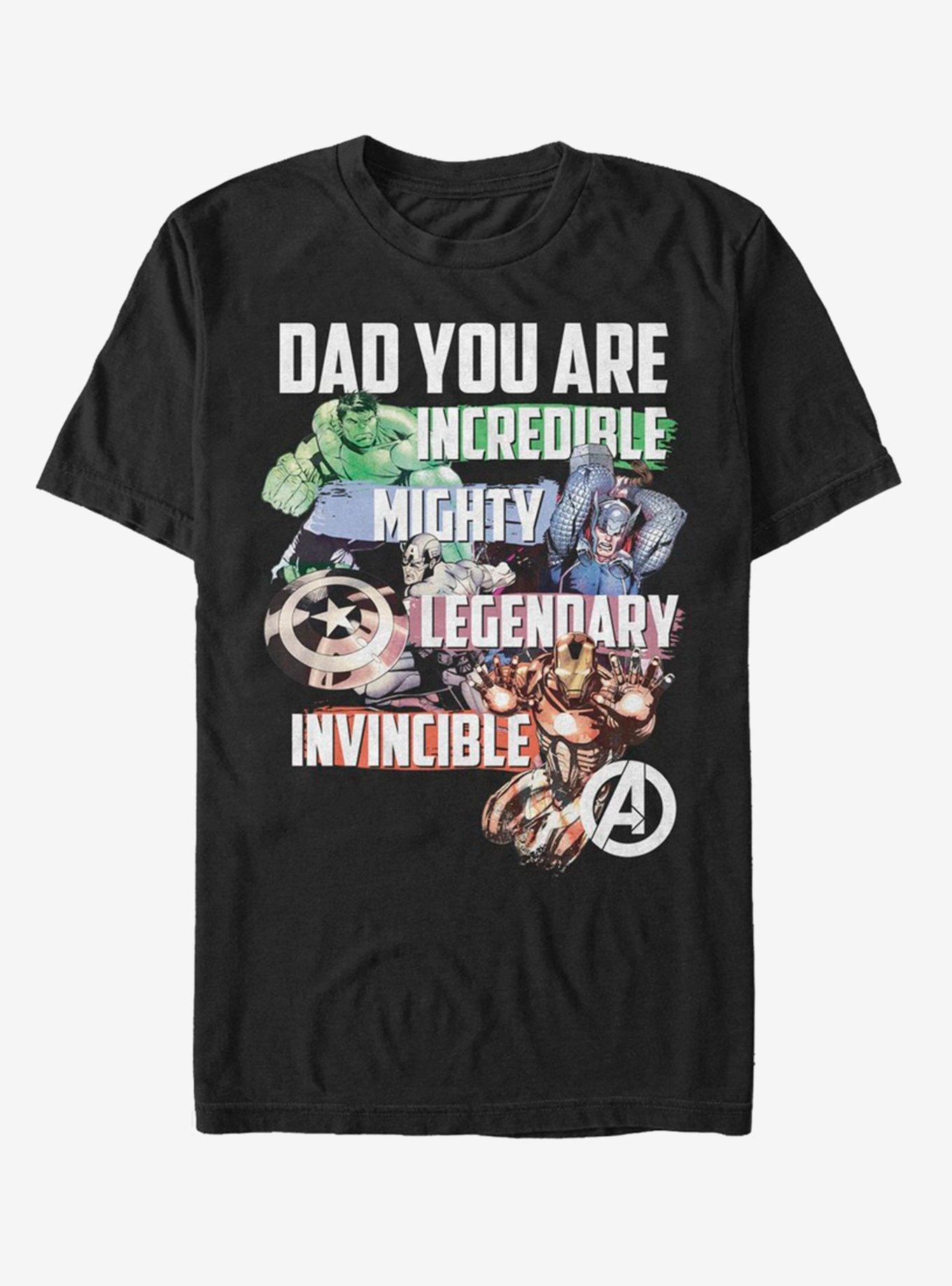 Marvel Avenger Dad T-Shirt, , hi-res