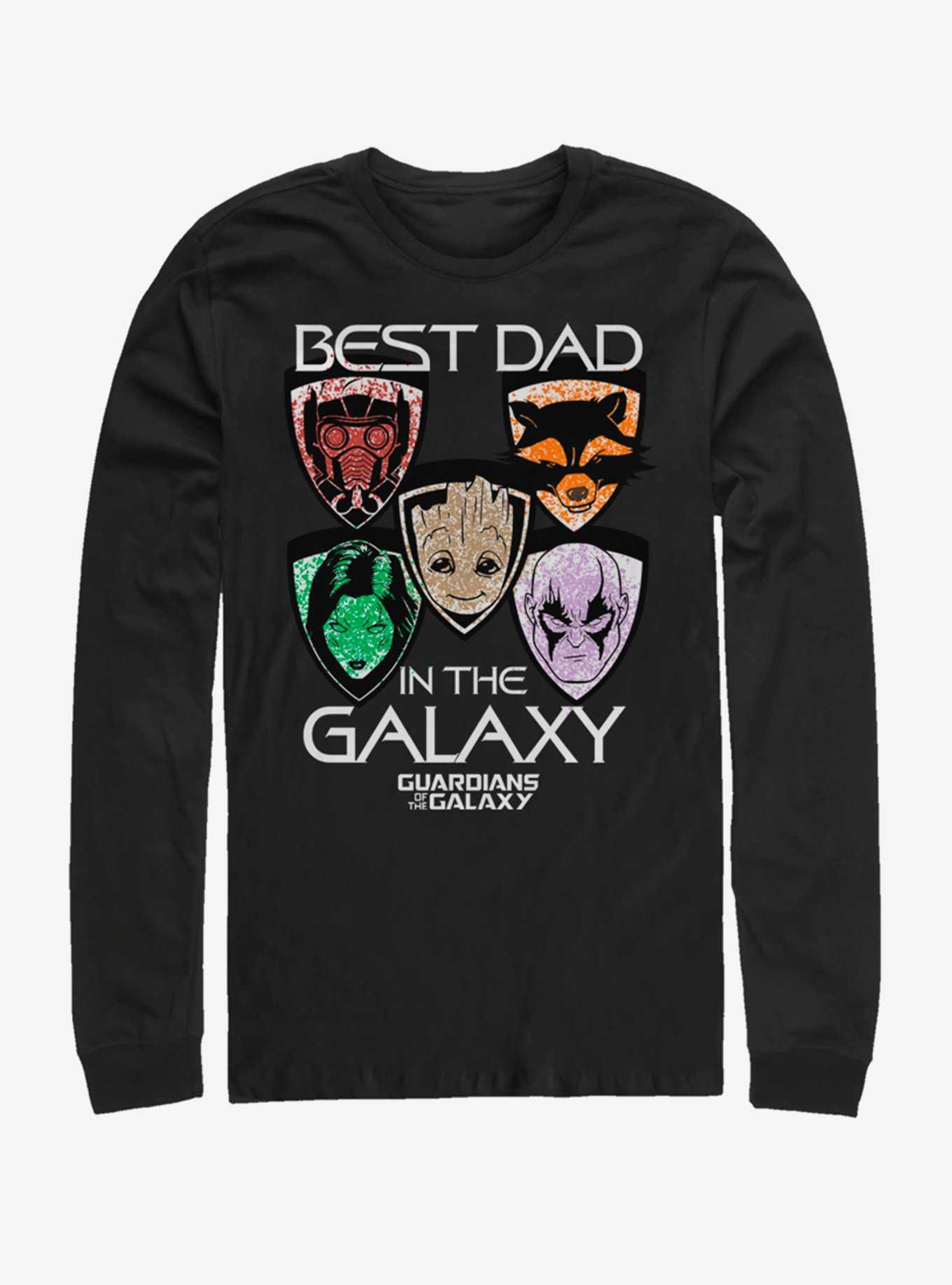 Marvel Guardians of the Galaxy Best Galaxy Dad Long Sleeve T-Shirt, , hi-res