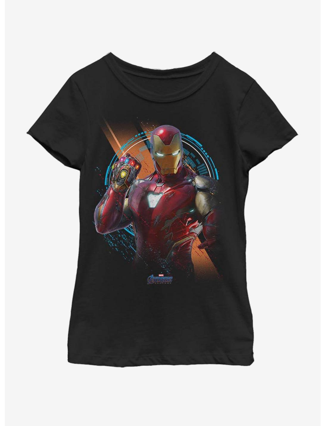 Marvel Avengers: Endgame Endgame Hero Youth Girls T-Shirt, BLACK, hi-res