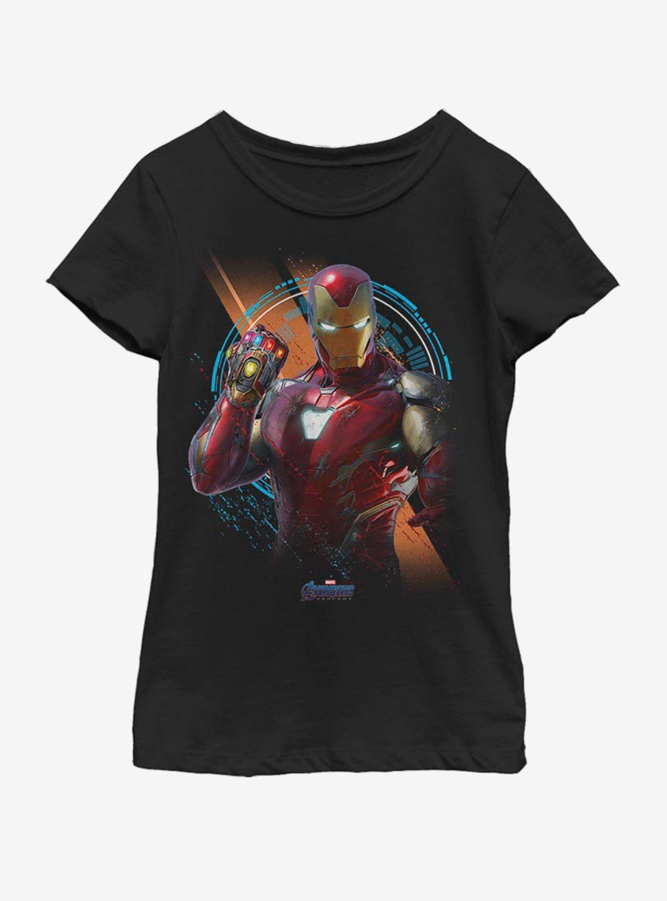 Marvel Avengers: Endgame Endgame Hero Youth Girls T-Shirt, BLACK, hi-res