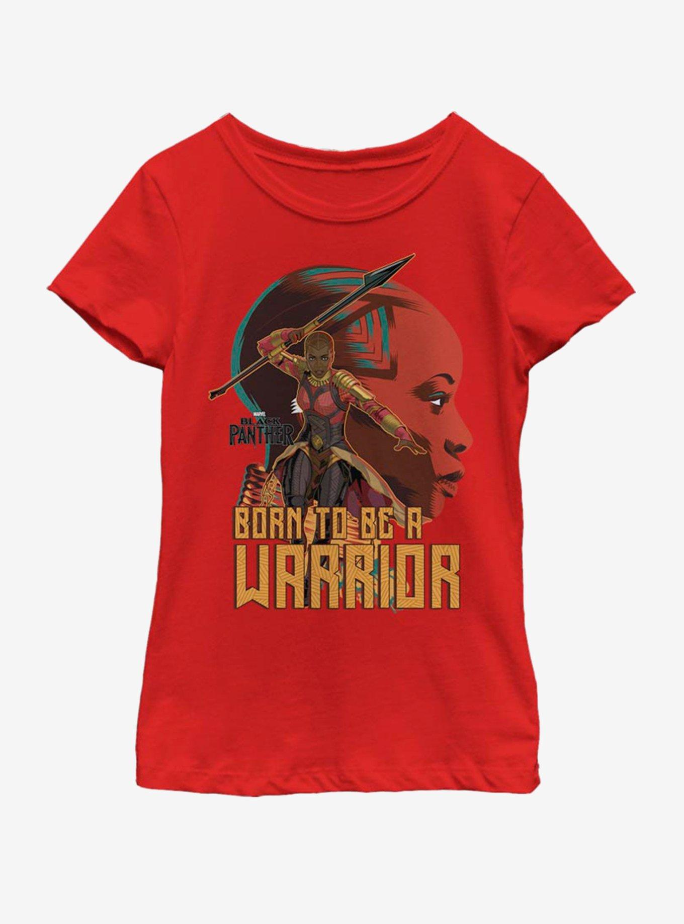Marvel Black Panther Okoye Warrior Youth Girls T-Shirt, , hi-res