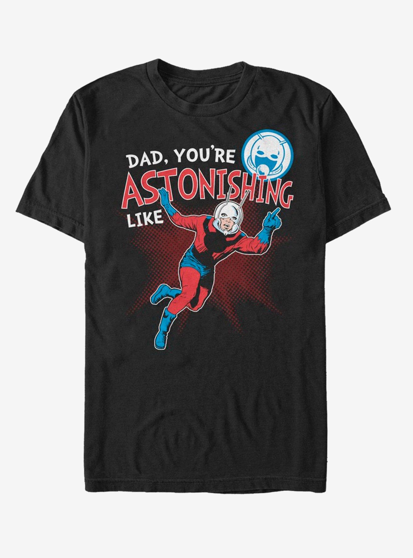 Marvel Antman Astonishing Like Dad T-Shirt, BLACK, hi-res