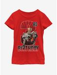Marvel Guardians of the Galaxy Groot 3rd Bday Youth Girls T-Shirt, RED, hi-res