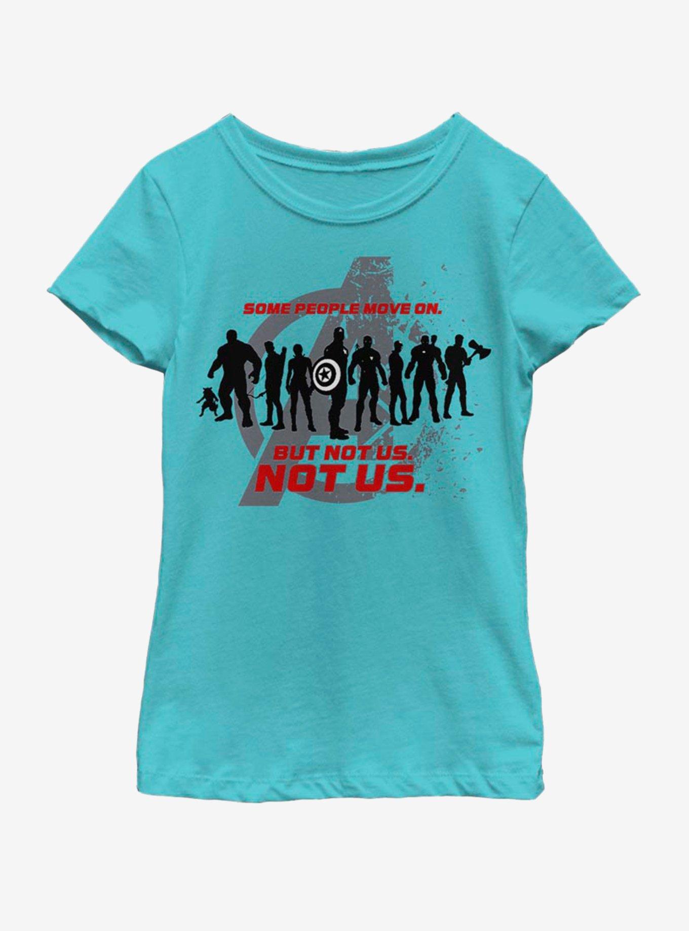Marvel Avengers: Endgame Stand Strong Youth Girls T-Shirt, TAHI BLUE, hi-res