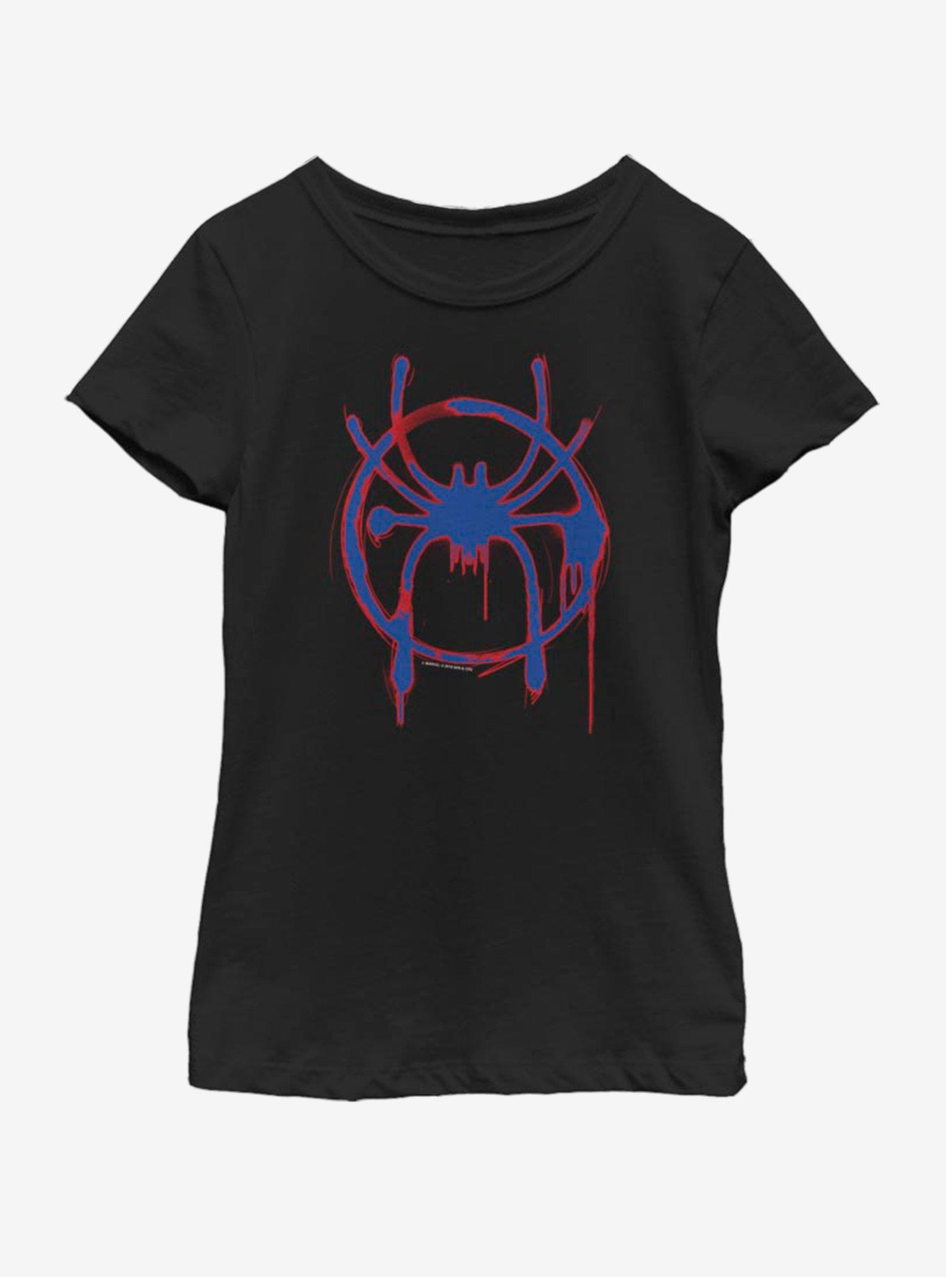Marvel Spiderman Red and Blue Youth Girls T-Shirt, , hi-res