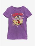 Marvel Wasp Retro Zoom Youth Girls T-Shirt, PURPLE BERRY, hi-res