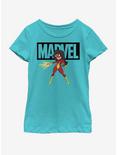 Marvel Brick SpideyWoman Youth Girls T-Shirt, TAHI BLUE, hi-res