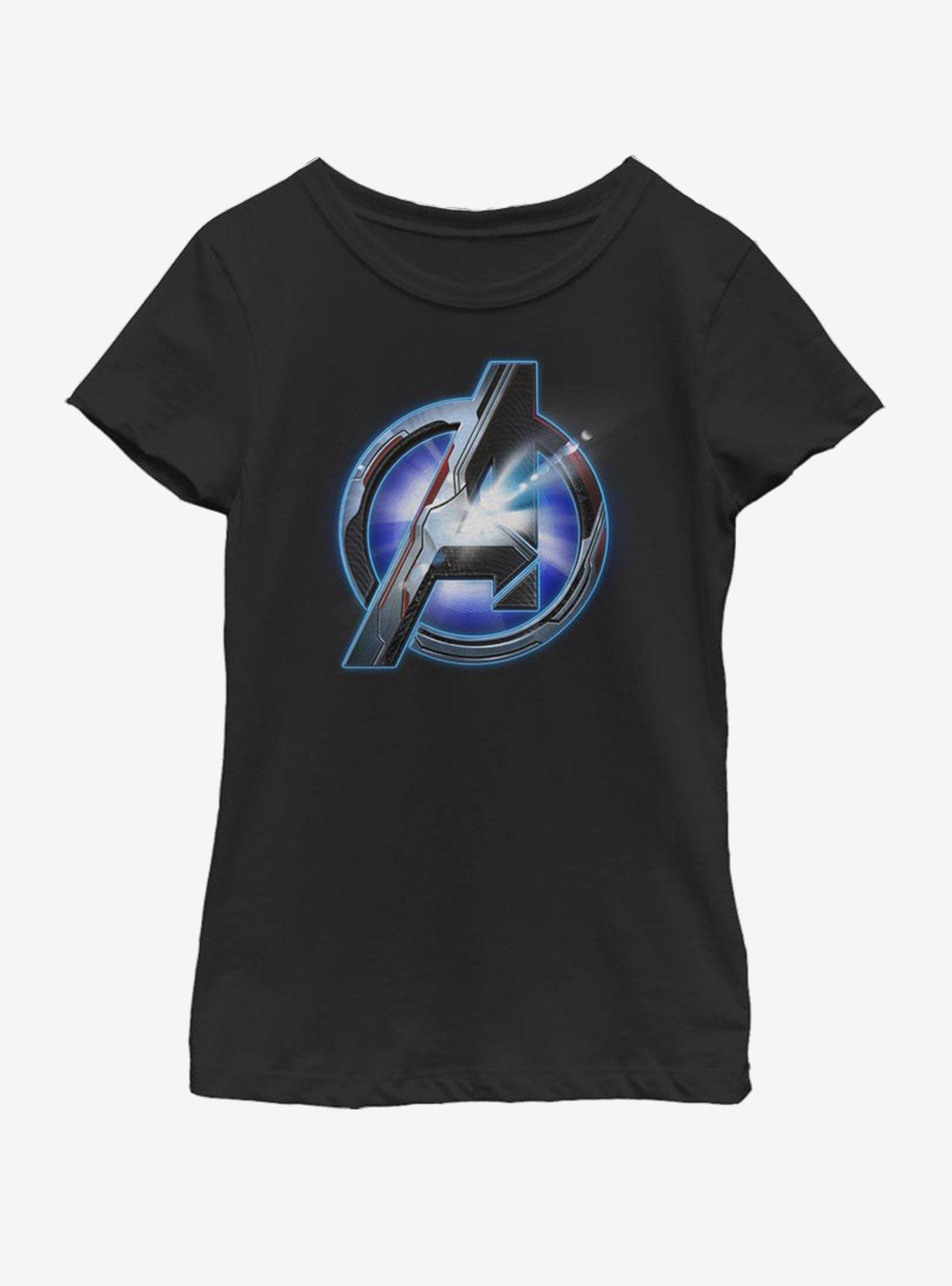 Marvel Avengers: Endgame Endgame logo Shine Youth Girls T-Shirt, , hi-res