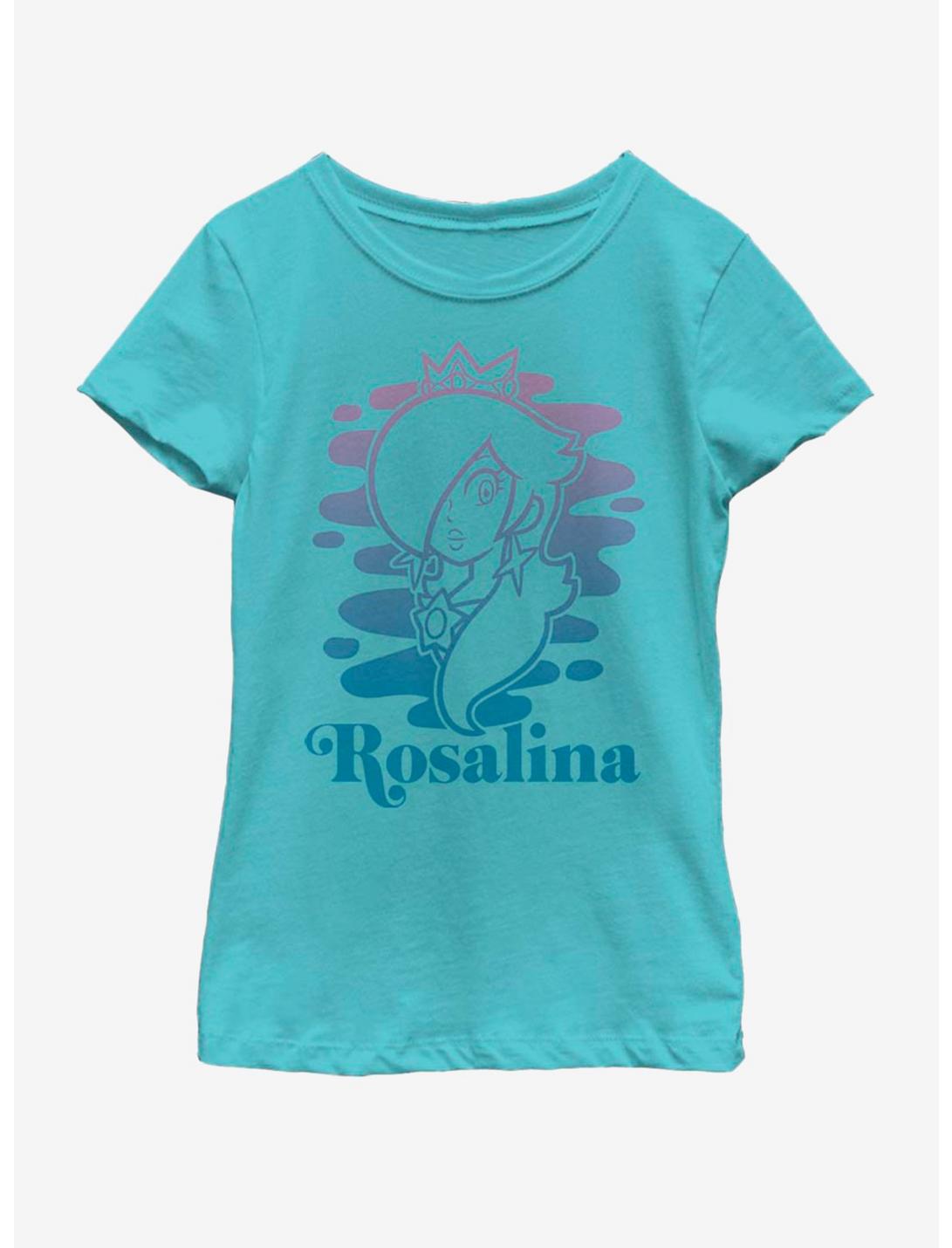 Nintendo Rosalina Gradient Youth Girls T-Shirt, TAHI BLUE, hi-res