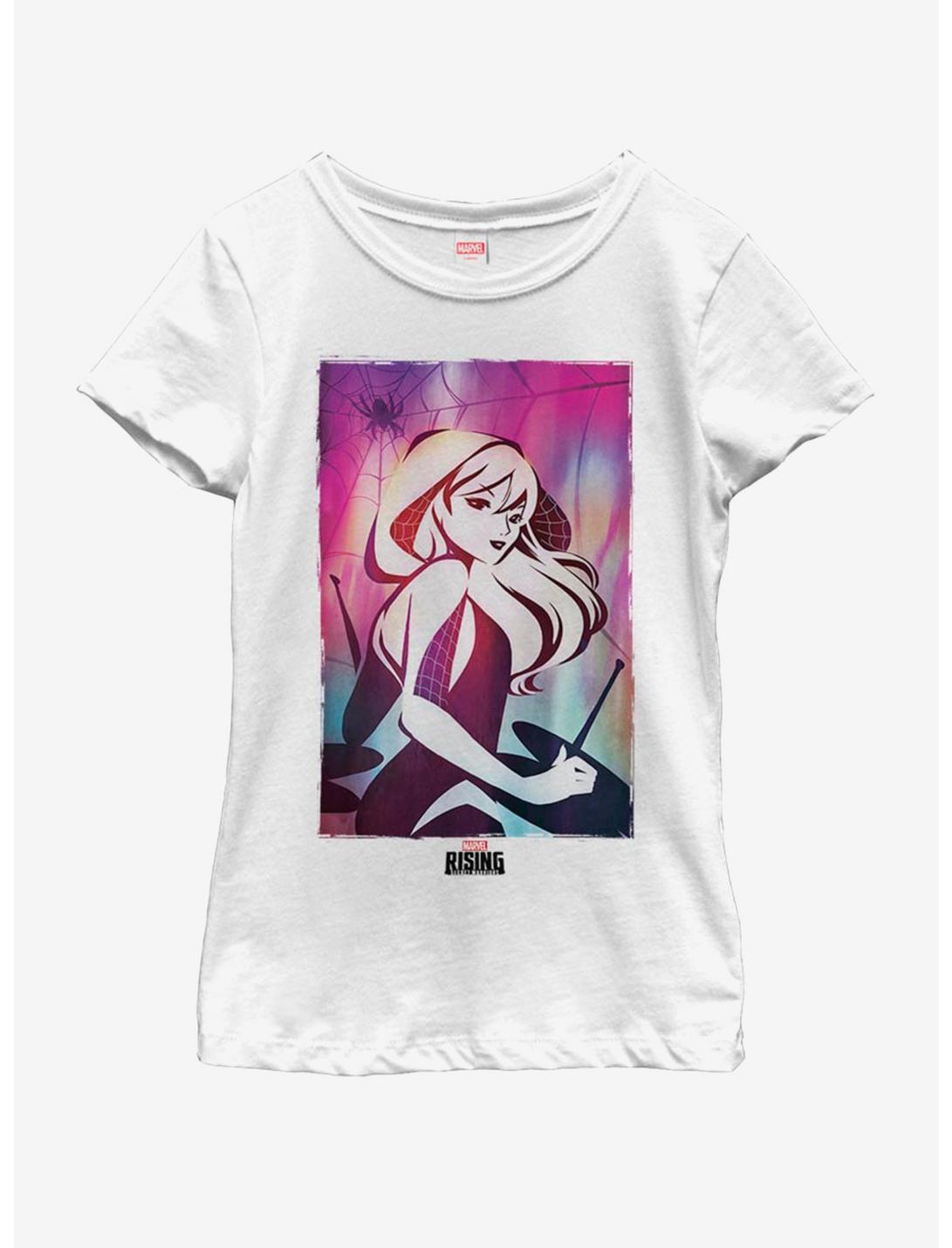 Marvel Water Gwen Youth Girls T-Shirt, WHITE, hi-res