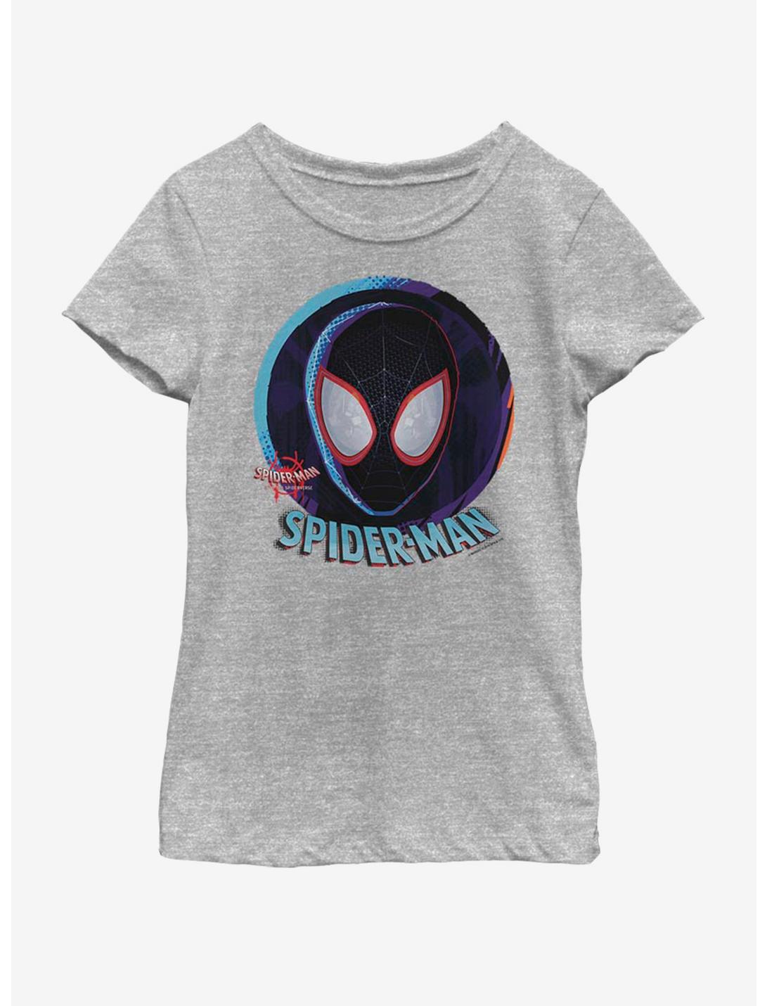 Marvel Spiderman Central Spider Youth Girls T-Shirt, ATH HTR, hi-res