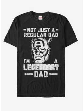 Marvel Captain America Legendary Dad Man T-Shirt, , hi-res