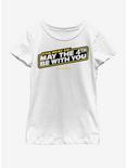 Star Wars May The Fourth 2018 Youth Girls T-Shirt, WHITE, hi-res