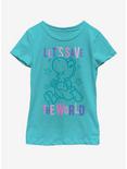 Nintendo Save The World Youth Girls T-Shirt, TAHI BLUE, hi-res