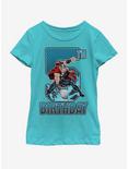 Marvel Thor 5th Bday Youth Girls T-Shirt, TAHI BLUE, hi-res