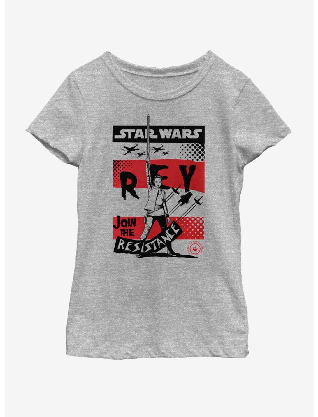 Star Wars Raised Mod Youth Girls T-Shirt, ATH HTR, hi-res