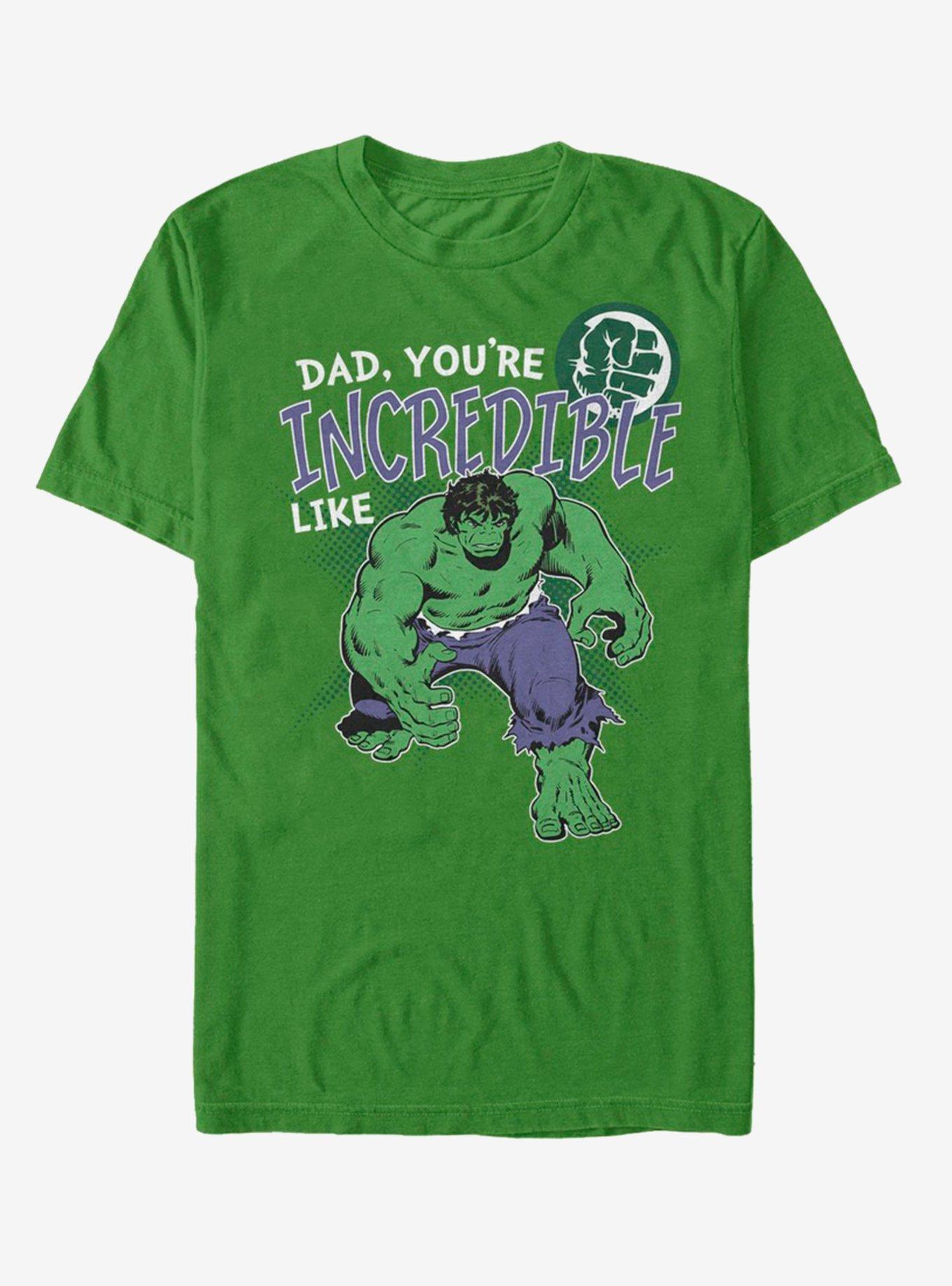 Marvel Hulk Incredible Like Dad T-Shirt, , hi-res