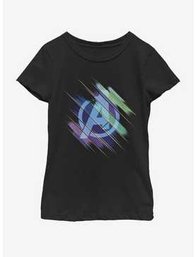 Marvel Avengers: Endgame Endgame Logo Swipe Youth Girls T-Shirt, , hi-res