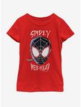 Marvel Spiderman Web Head Youth Girls T-Shirt, RED, hi-res