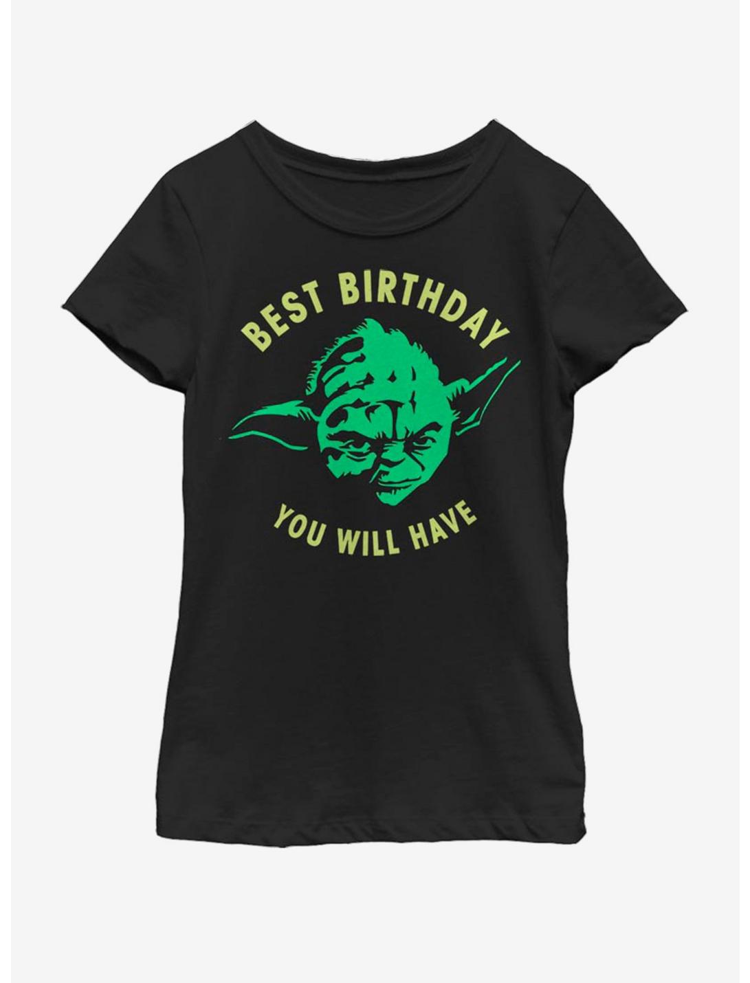 Star Wars Yoda Day Youth Girls T-Shirt, BLACK, hi-res