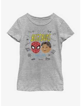 Marvel Spiderman Far From Home Best Buds Youth Girls T-Shirt, , hi-res