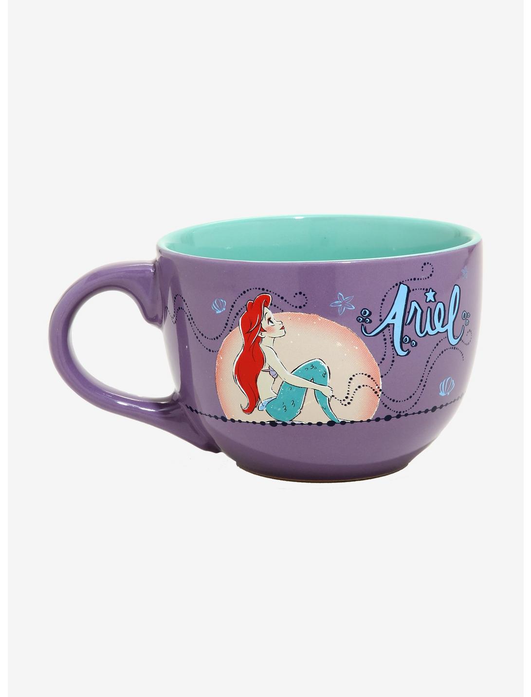 Disney The Little Mermaid Dreaming Ariel Soup Mug, , hi-res