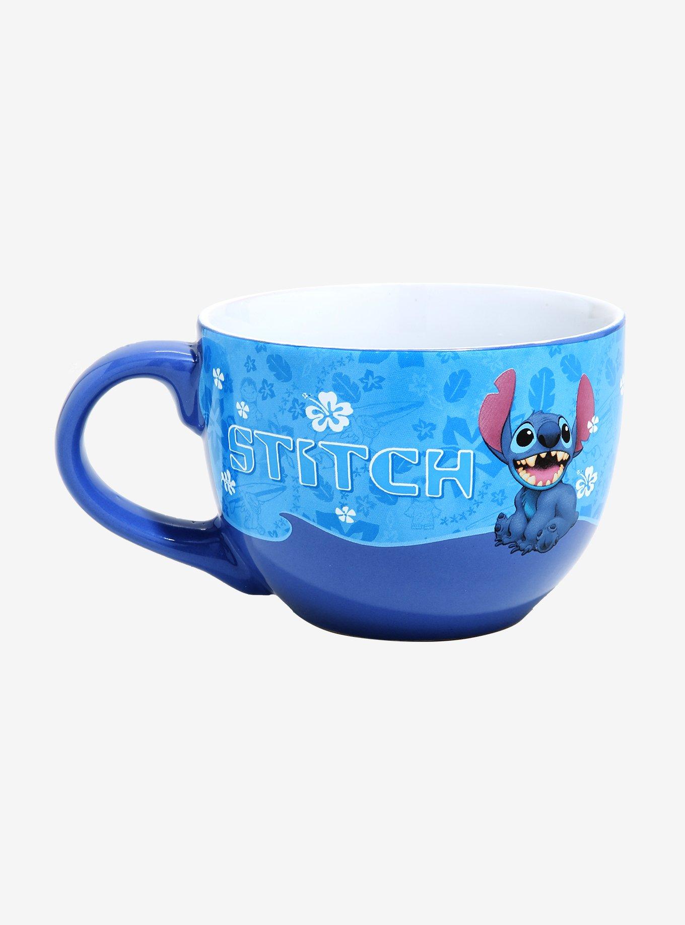 Disney Lilo & Stitch Floral Soup Mug, , hi-res