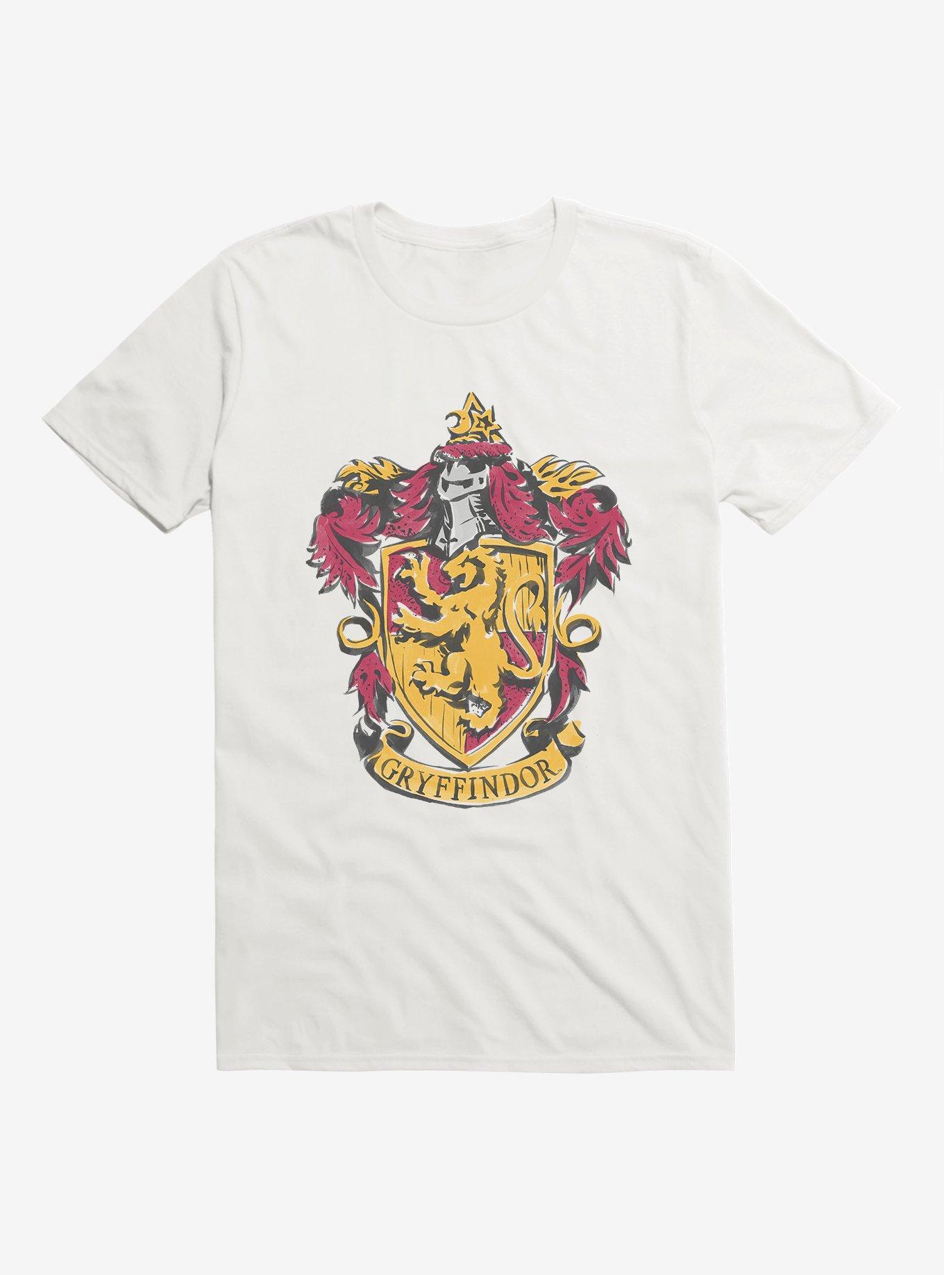 Harry Potter Gryffindor Lion Shield T Shirt Hot Topic