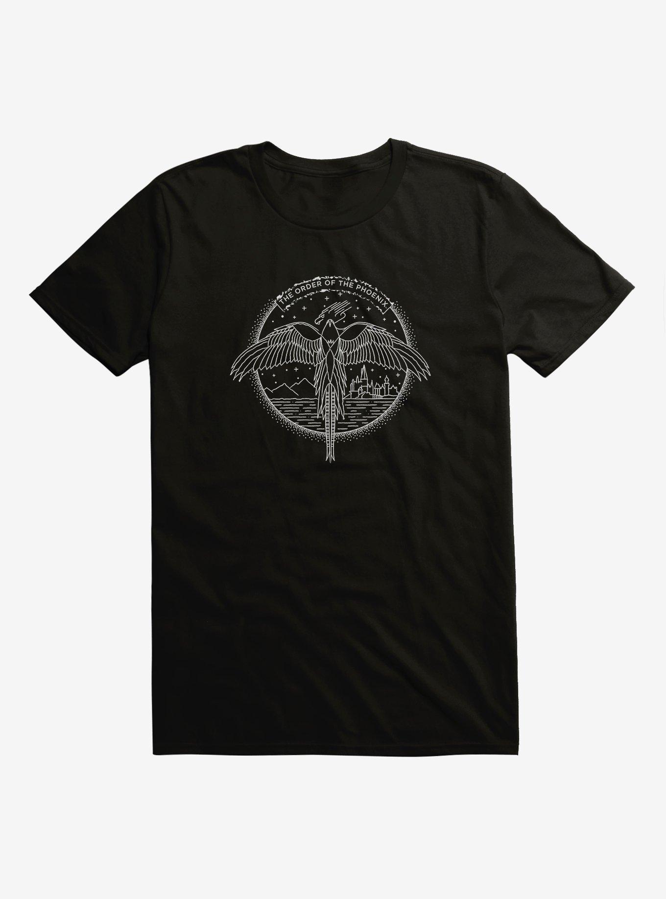 Harry Potter The Order of The Phoenix T-Shirt, BLACK, hi-res