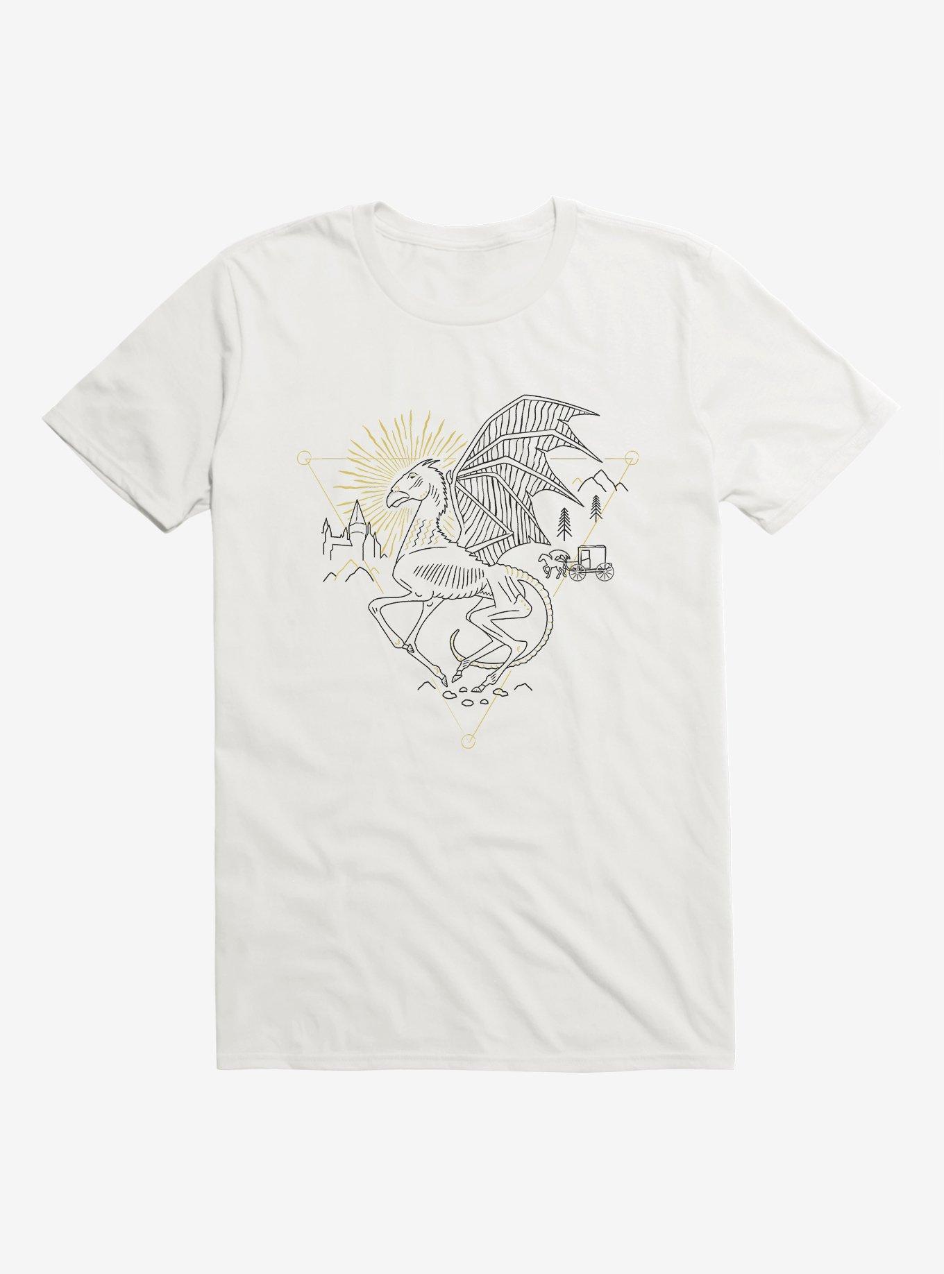 Harry Potter Thestral Outline T-Shirt | Hot Topic