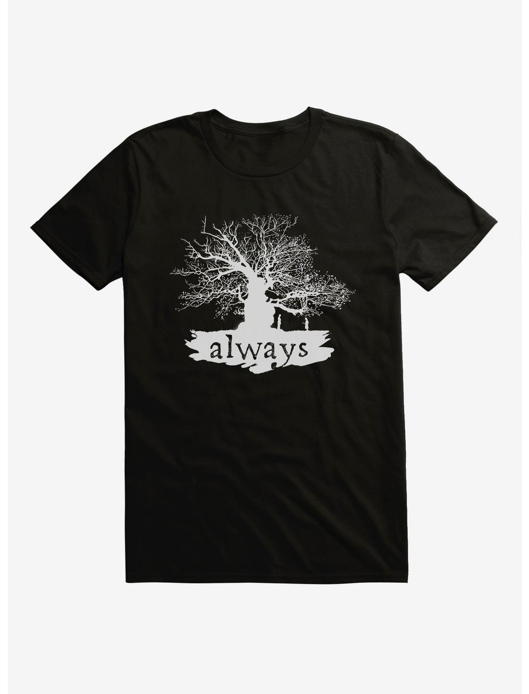 Harry Potter Always Tree Black T-Shirt, BLACK, hi-res