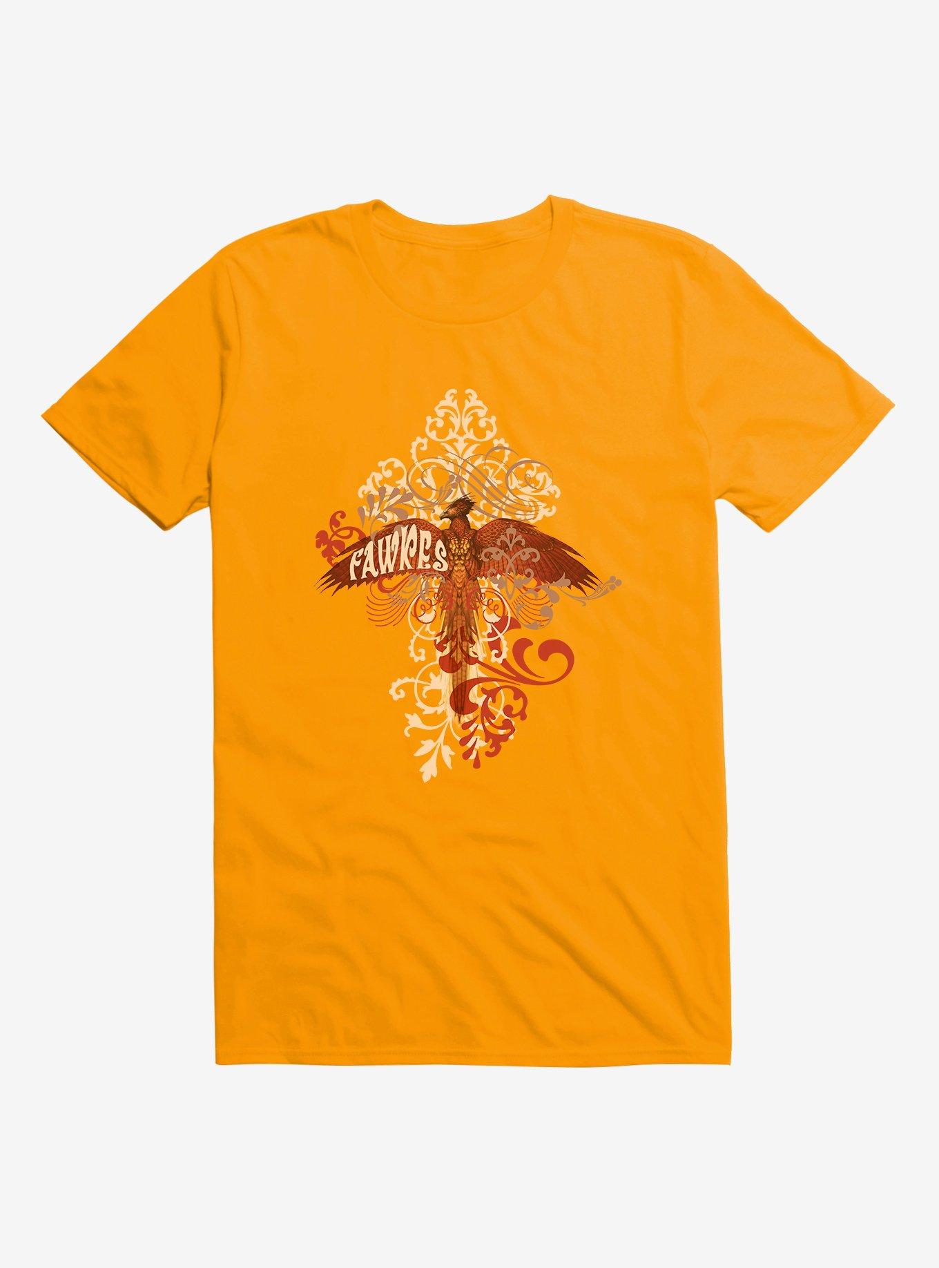 Harry Potter Fawkes Script T-Shirt, , hi-res