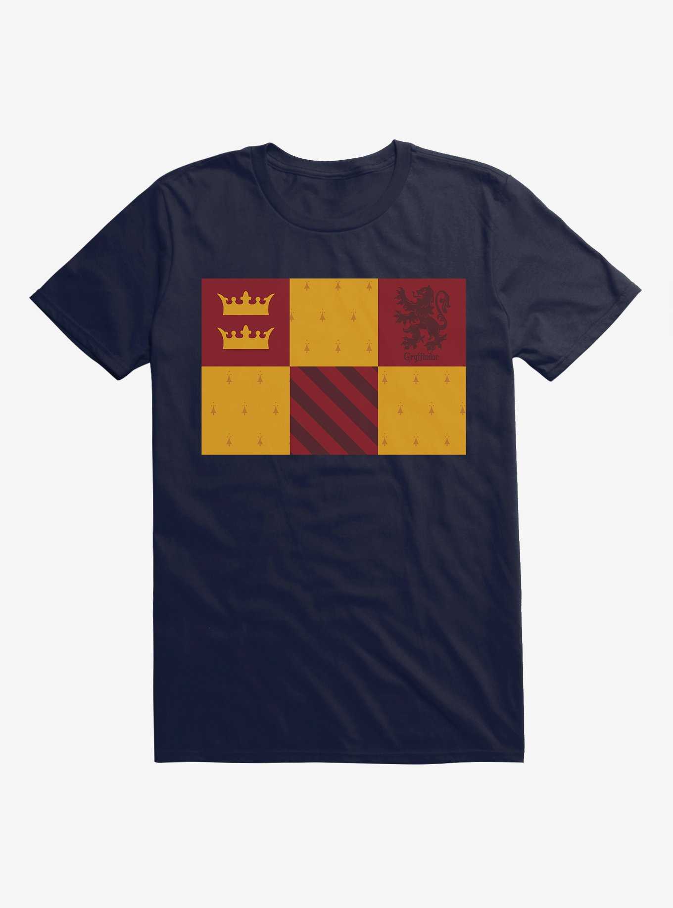 Harry Potter Gryffindor Checkered Patterns T-Shirt, , hi-res