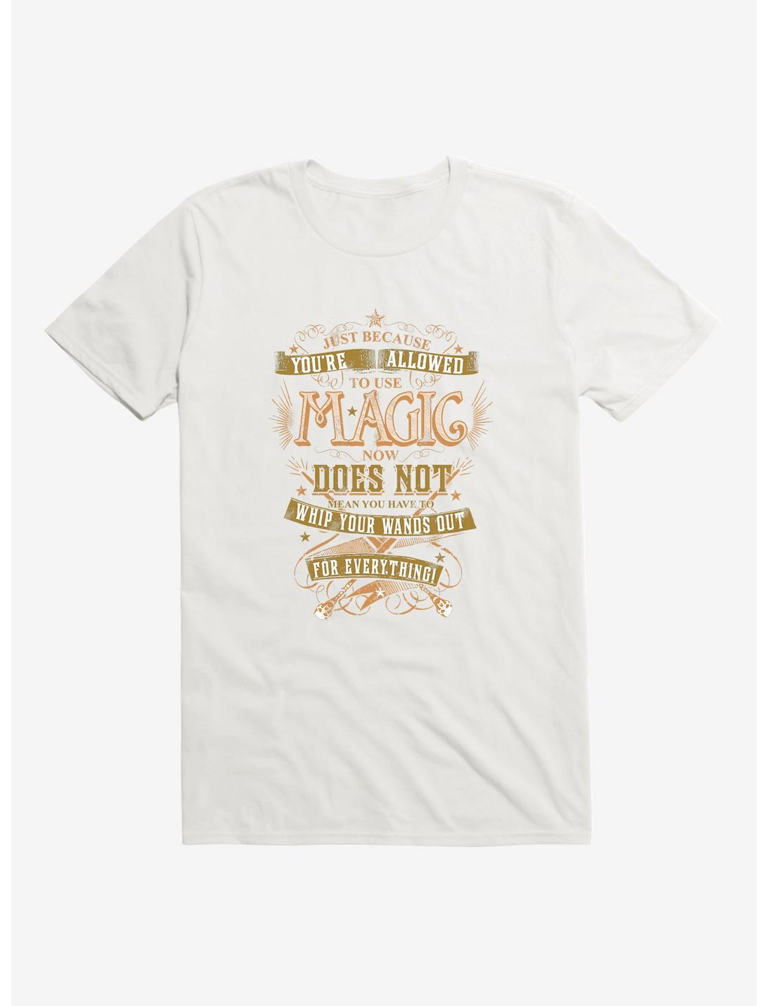 Harry Potter Wands Out Quote T-Shirt, , hi-res