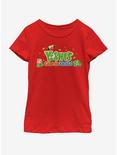 Nintendo Cardboard World Youth Girls T-Shirt, RED, hi-res