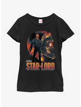 Marvel Guardians of the Galaxy Star-Lord Sil Youth Girls T-Shirt, , hi-res