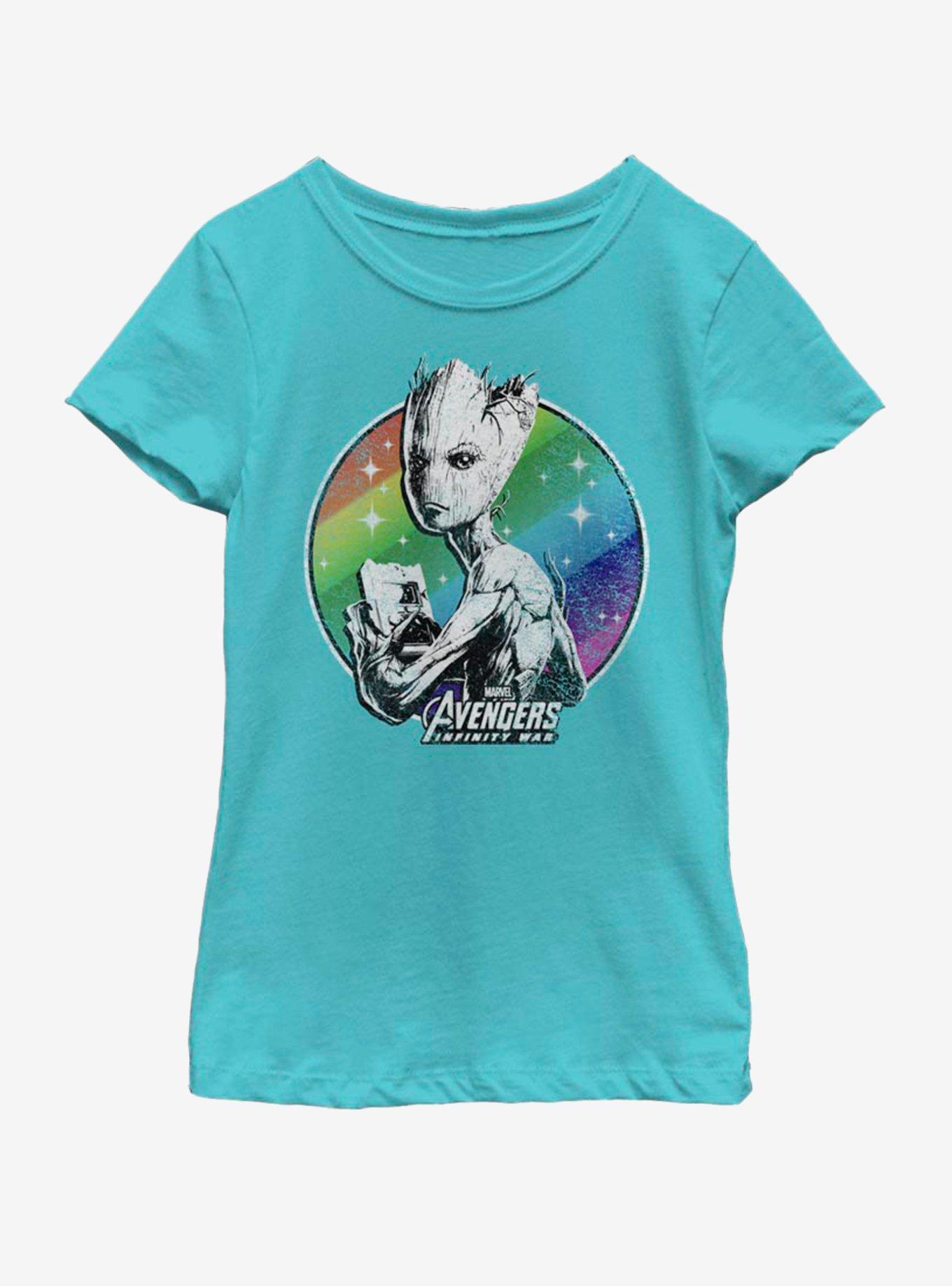 Marvel Guardians of the Galaxy Perennial Millennial Youth Girls T-Shirt, , hi-res
