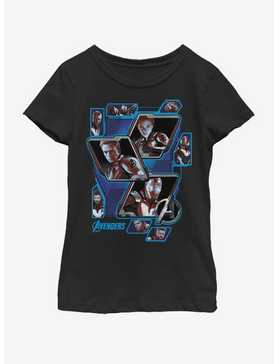 Marvel Avengers: Endgame Avengers Panel Shot Youth Girls T-Shirt, , hi-res