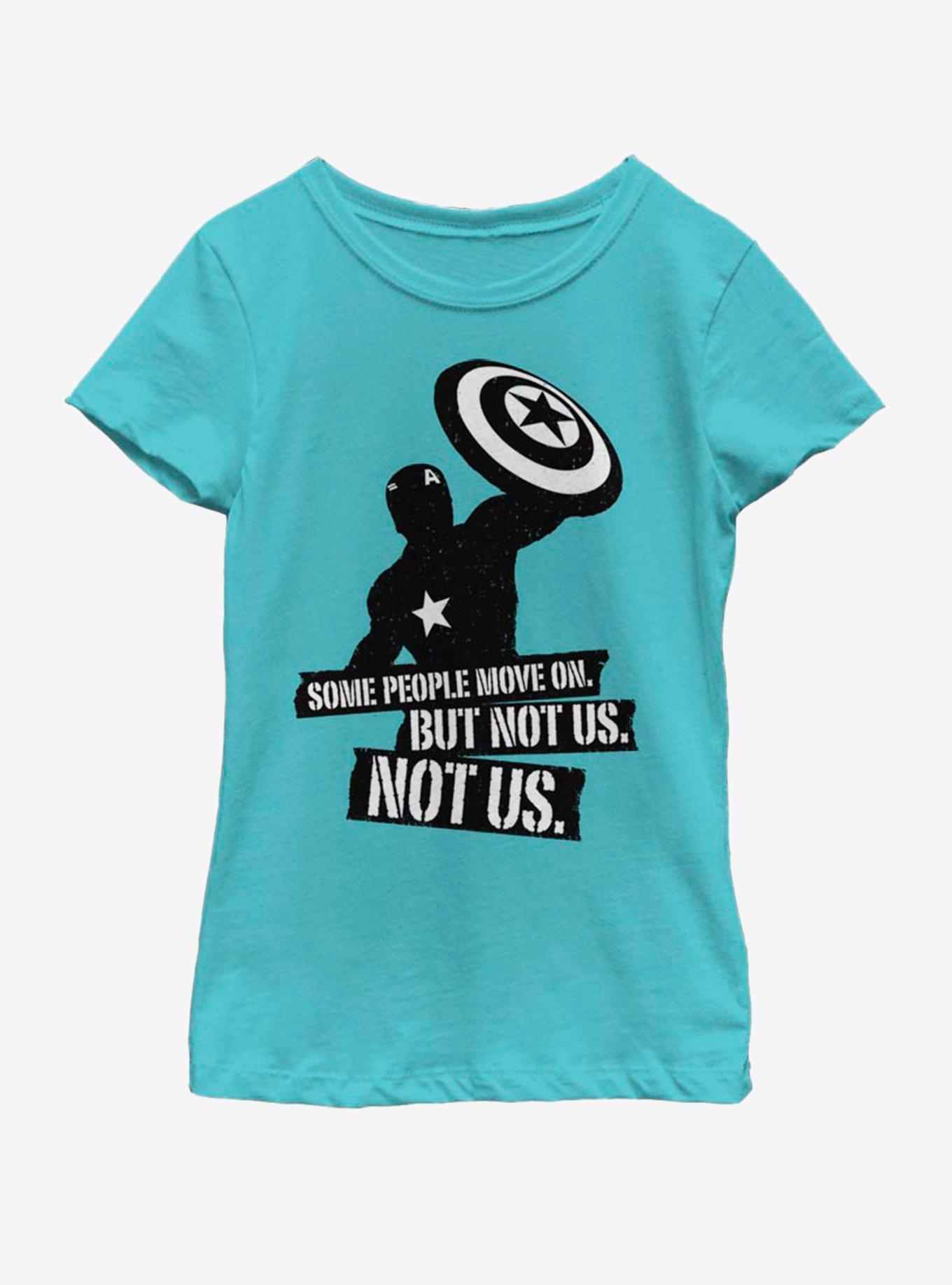 Marvel Avengers: Endgame Fighting Cap Youth Girls T-Shirt, , hi-res
