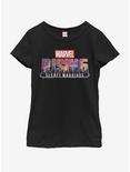 Marvel Secret Wars Logo Youth Girls T-Shirt, BLACK, hi-res