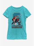 Marvel Thor 6th Bday Youth Girls T-Shirt, TAHI BLUE, hi-res