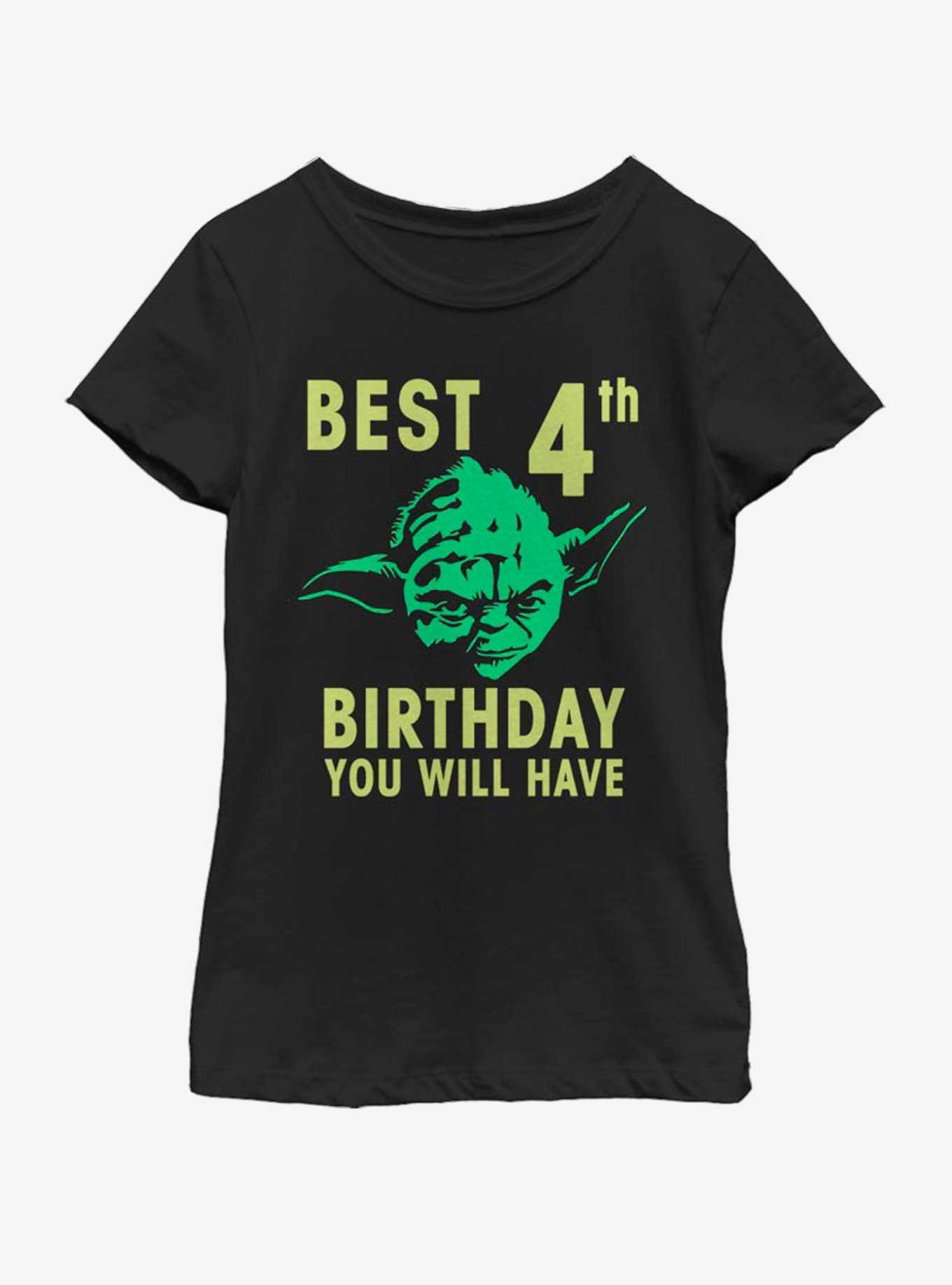 Star Wars Yoda Forth Youth Girls T-Shirt, , hi-res