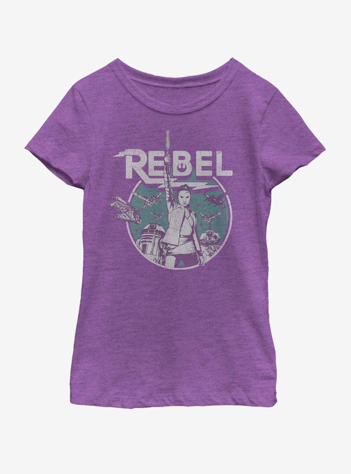 Star Wars Rebel Youth Girls T-Shirt, , hi-res