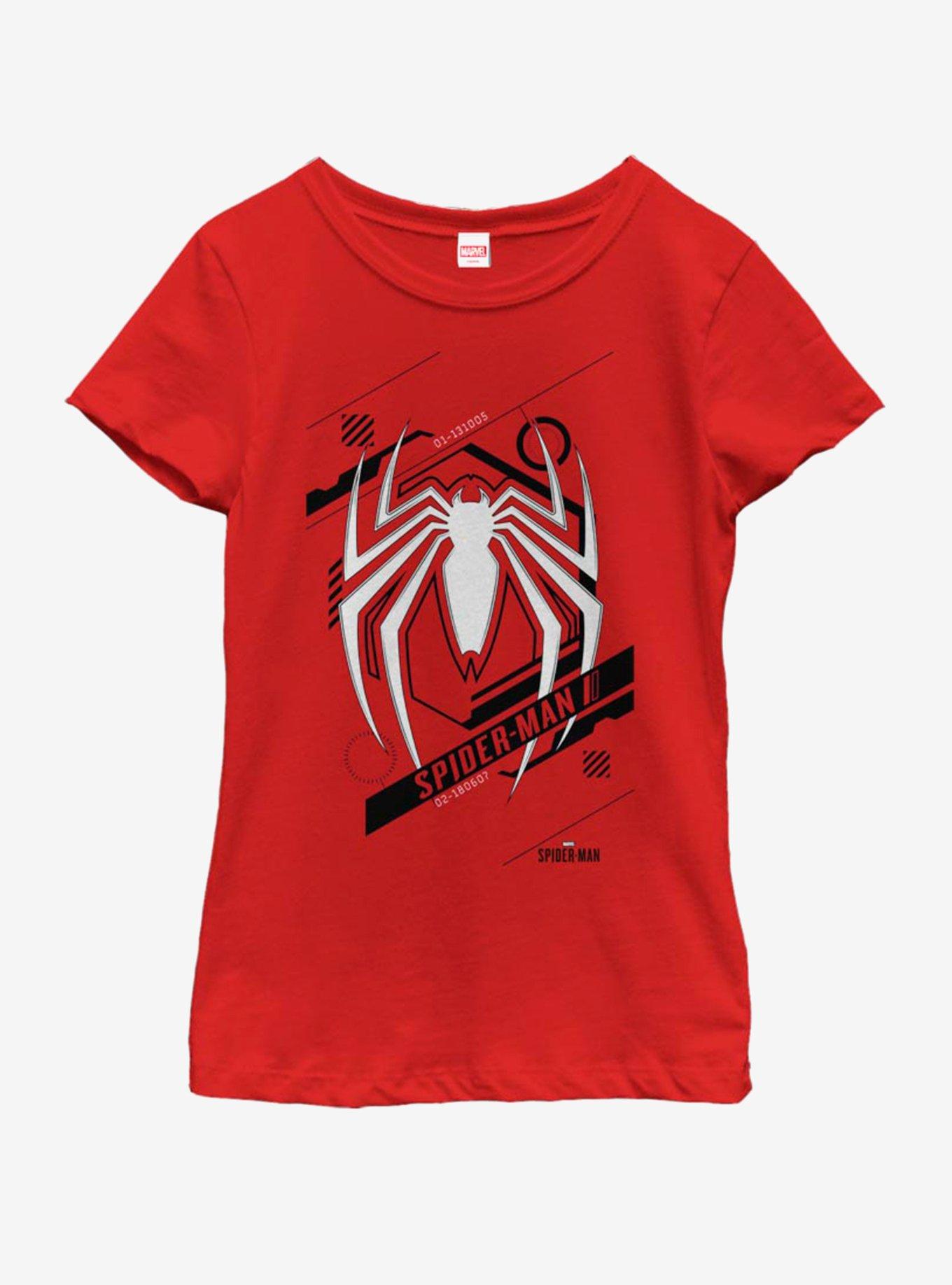 Marvel Spiderman Spider Youth Girls T-Shirt, , hi-res