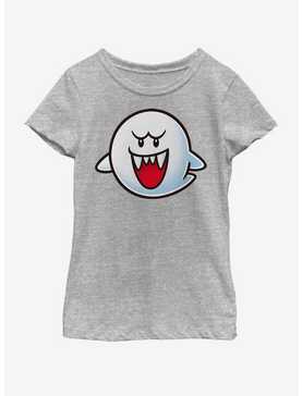 Nintendo Boo Face Youth Girls T-Shirt, , hi-res